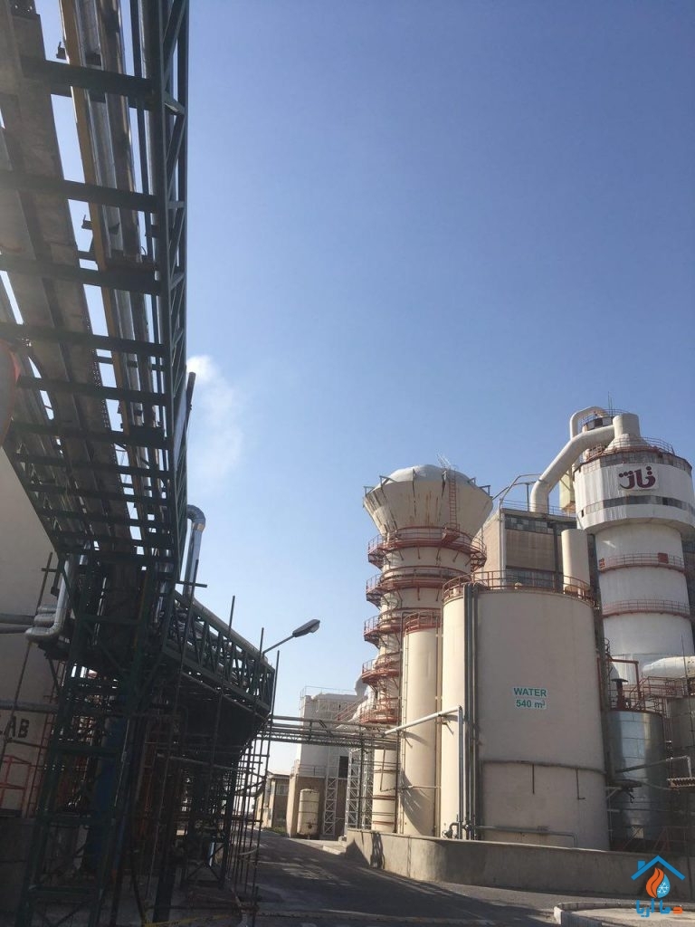 عايق کاری صنعتى کارخانه فارکو شیمی قزوین